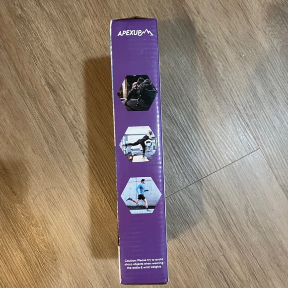 NWT APEXUP Adjustable and Soft Ankle & Wrist Weights/4 pounds pair - Picture 4 of 4